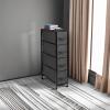 imageSorbus Kids Dresser with 5 Drawers  Storage Unit Organizer Chest for Clothes  Bedroom Kids Room Nursery ampamp ClosetBlackCharcoal