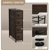 imageSorbus Kids Dresser with 5 Drawers  Storage Unit Organizer Chest for Clothes  Bedroom Kids Room Nursery ampamp ClosetBrown