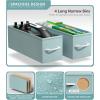 imageSorbus Kids Dresser with 5 Drawers  Storage Unit Organizer Chest for Clothes  Bedroom Kids Room Nursery ampamp ClosetPastel Aqua