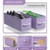 imageSorbus Kids Dresser with 5 Drawers  Storage Unit Organizer Chest for Clothes  Bedroom Kids Room Nursery ampamp ClosetPastel Purple