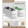 imageSorbus Kids Dresser with 5 Drawers  Storage Unit Organizer Chest for Clothes  Bedroom Kids Room Nursery ampamp ClosetWhiteGray
