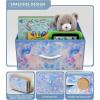 imageSorbus Kids Dresser with 9 Drawers  Storage Unit Organizer Chest for Clothes  Bedroom Kids Room Nursery ampamp ClosetTie Dye Blue
