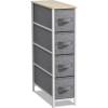 imageSorbus Kids Dresser with 5 Drawers  Storage Unit Organizer Chest for Clothes  Bedroom Kids Room Nursery ampamp ClosetBeige