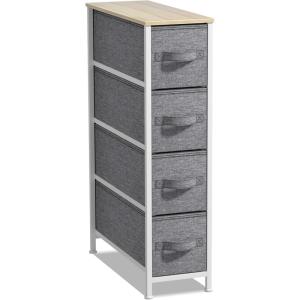imageSorbus Kids Dresser with 5 Drawers  Storage Unit Organizer Chest for Clothes  Bedroom Kids Room Nursery ampamp ClosetBeige