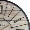 imageSorbus Paris Large Wall Clock for Living Room  24Inch Oversized Centurian Roman Numeral Style Modern Clock  Wood Metal Decorative Analog Home Decor