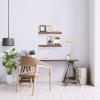 imageSorbus Floating Shelves for Wall Bathroom Shelves Wall Mounted for Kitchen Bedroom Bathroom Storage Over Toilet Hanging Book Shelf for all Home Decor Living Room Walnut 3 PackMahogany