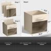 imageSorbus 13 Inch Storage Bins with Clear Window  6 Foldable Baskets for Organizing Clothes Toys Books  Sturdy Collapsible Fabric Storage Cubes with Handle  Storage Baskets for Shelves ClosetsBeige