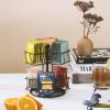 imageSorbus Tea Bag Spinning Carousel  Tea Caddy Organizer for Countertop  Matcha Station Accessories  2 Tier Revolving Storage for Pantry  Holds Up to 60 Large Tea BagsBlack