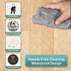 imageSorbus Wood Grain Floor Mats Foam Interlocking Mats Each Tile 1 Square Foot 38Inch Thick Flooring Wood Mat Tiles  Home Office Playroom Basement Trade Show 16 Tiles16 Sq ft Wood Grain  CarbonWood Grain  Pine