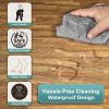 imageSorbus Wood Grain Floor Tiles Foam Mat EVA Interlocking Mats Tile 38Inch Thick Flooring Wood Puzzle Exercise Mats wBorders  Home Playroom Basement Apartment Trade Show Baby DanceWood Grain  Light