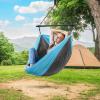 imageSorbus Hanging Hammock Chair  Tree Pod Sensory Swing  Outdoor Camping Cacoon Chair  Collapsible and Lightweight Swings  Swinging Rocker Chairs for Camp Travel Hiking Tent Porch 500 lb MaxBlue