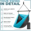 imageSorbus Hanging Hammock Chair  Tree Pod Sensory Swing  Outdoor Camping Cacoon Chair  Collapsible and Lightweight Swings  Swinging Rocker Chairs for Camp Travel Hiking Tent Porch 500 lb MaxBlue