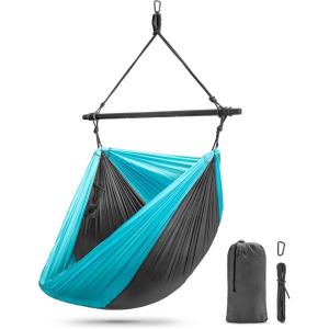 imageSorbus Hanging Hammock Chair  Tree Pod Sensory Swing  Outdoor Camping Cacoon Chair  Collapsible and Lightweight Swings  Swinging Rocker Chairs for Camp Travel Hiking Tent Porch 500 lb MaxBlue
