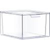 imageSorbus Stackable Acrylic Drawers  Clear Make Up Organizers for Vanity  2 Plastic Storage Bins for Room Decor Bathroom Organization and Storage Office Supplies Makeup Drawer Organizer Undersink1 Drawer