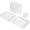 imageSorbus Desk Organizer Set for Office Supplies ampamp Home Accessories Paper File Organization Box Stackable Letter Tray File Pen Organizers Great for Desktop Workstation Classroom Plastic