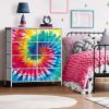 imageSorbus Kids Dresser with 8 Drawers  Storage Unit Organizer Chest for Clothes  Bedroom Kids Room Nursery ampamp Closet TieDye 315 x 12 x 328 Drawer