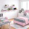 image:imageSorbus Floating Shelves for Wall  16 Inch Floating Shelf for Kitchen Bedroom Living Room Bathroom Home amp Wall Decor  Mounted Bathroom Shelves with Invisible Brackets Breezy Blue 4 PackSoft Pink