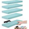 image:imageSorbus Floating Shelves for Wall  16 Inch Floating Shelf for Kitchen Bedroom Living Room Bathroom Home amp Wall Decor  Mounted Bathroom Shelves with Invisible Brackets Breezy Blue 4 PackBreezy Blue