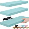 image:imageSorbus Floating Shelves for Wall  16 Inch Floating Shelf for Kitchen Bedroom Living Room Bathroom Home amp Wall Decor  Mounted Bathroom Shelves with Invisible Brackets Breezy Blue 4 PackBreezy Blue