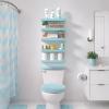 image:imageSorbus Floating Shelves for Wall  16 Inch Floating Shelf for Kitchen Bedroom Living Room Bathroom Home amp Wall Decor  Mounted Bathroom Shelves with Invisible Brackets Breezy Blue 4 PackBreezy Blue