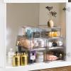 image:imageSorbus Small Wide Clear Storage Drawers 6 Pack  Stackable Storage Drawers for Pantry Fridge or Cabinet  Slide Out Clear Bins with Handles for Organizing4 Pack