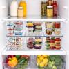 image:imageSorbus Clear Storage Bins with Lids 8 Pack Large Organization Bins with Handles  Clear Stackable Storage Containers for Storage Pantry Fridge Cabinet Closet amp Kitchen Organization  BPAFree10 Pack