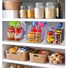 image:imageSorbus Clear Storage Bins with Lids 8 Pack Large Organization Bins with Handles  Clear Stackable Storage Containers for Storage Pantry Fridge Cabinet Closet amp Kitchen Organization  BPAFree8 Pack