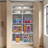 image:imageSorbus Clear Storage Bins with Lids 8 Pack Large Organization Bins with Handles  Clear Stackable Storage Containers for Storage Pantry Fridge Cabinet Closet amp Kitchen Organization  BPAFree8 Pack