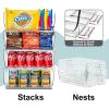 image:imageSorbus Stackable Storage Bins Open Front Clear Stackable Storage Bins Pantry Bins for Storage and Organization Acrylic Stackable Bins for Kitchen Clear Pantry Organizer Bins Small Square 8 PackLarge