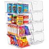 image:imageSorbus Stackable Storage Bins Open Front Clear Stackable Storage Bins Pantry Bins for Storage and Organization Acrylic Stackable Bins for Kitchen Clear Pantry Organizer Bins Small Square 8 PackMedium