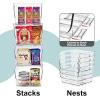 image:imageSorbus Stackable Storage Bins Open Front Clear Stackable Storage Bins Pantry Bins for Storage and Organization Acrylic Stackable Bins for Kitchen Clear Pantry Organizer Bins Small Square 8 PackMedium Square