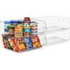 image:imageSorbus Stackable Storage Bins Open Front Clear Stackable Storage Bins Pantry Bins for Storage and Organization Acrylic Stackable Bins for Kitchen Clear Pantry Organizer Bins Small Square 8 PackLarge