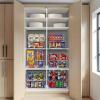 image:imageSorbus Stackable Storage Bins Open Front Clear Stackable Storage Bins Pantry Bins for Storage and Organization Acrylic Stackable Bins for Kitchen Clear Pantry Organizer Bins Small Square 8 PackMedium Square