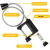 image:imageBBQ Grill Lights Magnetic Base SuperBright LED Lights360 Degree Flexible Gooseneck Weather Resistant Task Lighting Barbecue Grilling Gifts for Men Dad Husband Silver 2 PackBlack