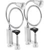 image:imageBBQ Grill Lights Magnetic Base SuperBright LED Lights360 Degree Flexible Gooseneck Weather Resistant Task Lighting Barbecue Grilling Gifts for Men Dad Husband Silver 2 PackSilver