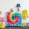image:imageSorbus Kids Dresser with 8 Drawers  Storage Unit Organizer Chest for Clothes  Bedroom Kids Room Nursery amp Closet TieDye 315 x 12 x 328 DrawerDark Tiedye