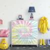 image:imageSorbus Kids Dresser with 8 Drawers  Storage Unit Organizer Chest for Clothes  Bedroom Kids Room Nursery amp Closet TieDye 315 x 12 x 328 DrawerLight Tiedye