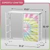 image:imageSorbus Kids Dresser with 8 Drawers  Storage Unit Organizer Chest for Clothes  Bedroom Kids Room Nursery amp Closet TieDye 315 x 12 x 328 DrawerLight Tiedye