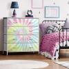 image:imageSorbus Kids Dresser with 8 Drawers  Storage Unit Organizer Chest for Clothes  Bedroom Kids Room Nursery amp Closet TieDye 315 x 12 x 328 DrawerLight Tiedye