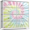image:imageSorbus Kids Dresser with 8 Drawers  Storage Unit Organizer Chest for Clothes  Bedroom Kids Room Nursery amp Closet TieDye 315 x 12 x 328 DrawerLight Tiedye