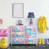 image:imageSorbus Kids Dresser with 8 Drawers  Storage Unit Organizer Chest for Clothes  Bedroom Kids Room Nursery amp Closet TieDye 315 x 12 x 328 DrawerWatercolor