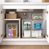 image:imageSorbus Stackable Clear Storage Drawers 6 Pack 2 Wide  4 Small PullOut Organizer Bins  Plastic Drawer Organizers for Bathroom Vanity Makeup Under Sink amp Countertop Organization2 Small  2 Medium