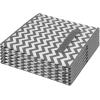 image:imageSorbus Foldable Storage Cube Basket Bin 6 PackChevron Pattern Gray