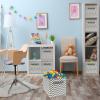image:imageSorbus Foldable Storage Cube Basket Bin 6 PackChevron Pattern Gray