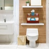 image:imageSorbus Bamboo Bathroom Counter Organizer  2Tier Shelf with Hidden Drawer for Vanity Matcha Station Bathroom Sink Organizer Countertop Kitchen amp Office Storage 17Lx65Wx126H BrownEspresso
