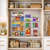 image:imageSorbus Stackable Clear Storage Drawers 5 Pack 1 Wide  2 Medium  2 Small PullOut Organizer Bins  Plastic Drawer Organizers for Bathroom Vanity Makeup Under Sink amp Countertop Organization1 Wide  2 Medium  2 Small