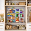 image:imageSorbus Stackable Clear Storage Drawers 5 Pack 1 Wide  2 Medium  2 Small PullOut Organizer Bins  Plastic Drawer Organizers for Bathroom Vanity Makeup Under Sink amp Countertop Organization2 Small  2 Medium
