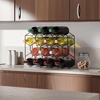 image:imageSorbus 14 Bottle Wine Rack  Stackable Metal Wine Storage Organizer with Honeycomb Design  Cabinet Pantry or Bar Wine Bottle Holder  Modern Black Wine Racks Countertop  No Assembly Required