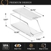 image:imageSorbus Stackable Snack Organizer Bins Open Front  Clear Pantry Storage Bins for Chips Snacks amp Food Pouches  Kitchen Pantry Organizer 2 Pack2 Pack