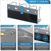 image:imageSorbus Stanley Cup Organizer  3Cup Holder for Cabinet Fridge or Wall  Magnetic or Screw Mount  Stanley Storage Organizer for 20oz 30oz 40oz Cups Tumblers and Water Bottles Silver 1PackSilver